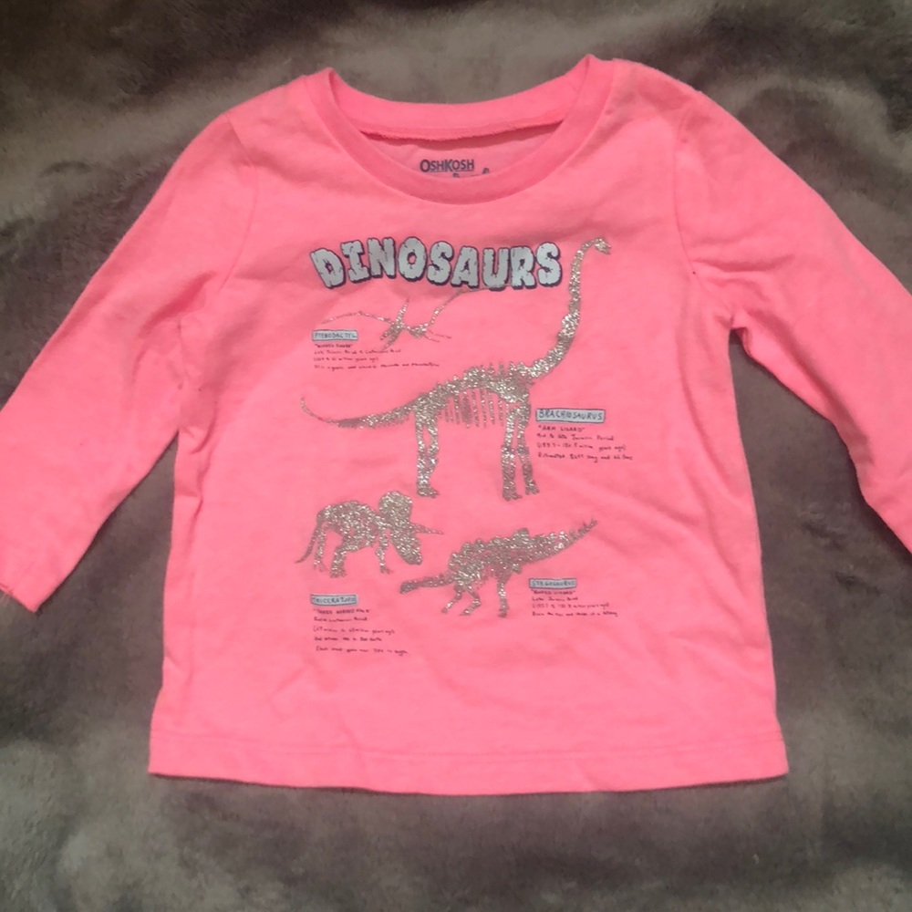 Oshkosh EUC Dino tee 6M